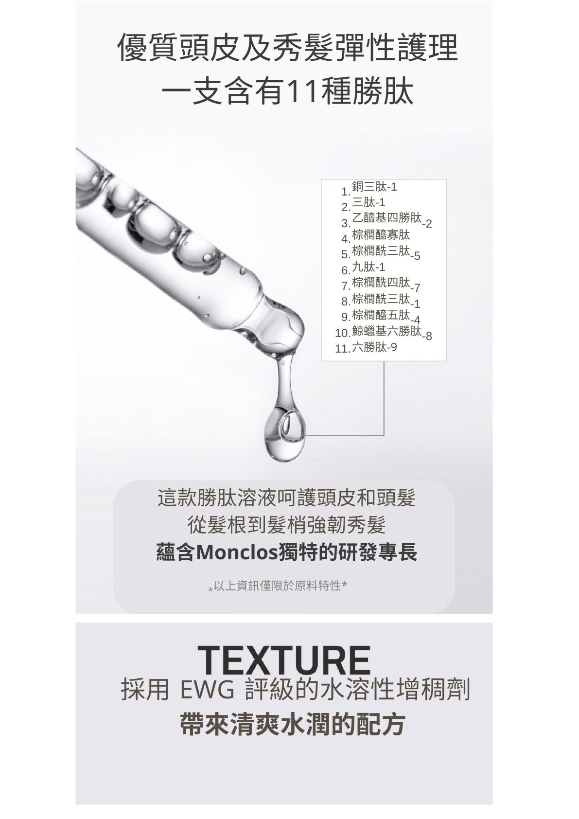 MONCLOS 髮根蓬鬆保濕洗髮水500ml(香港總代理)