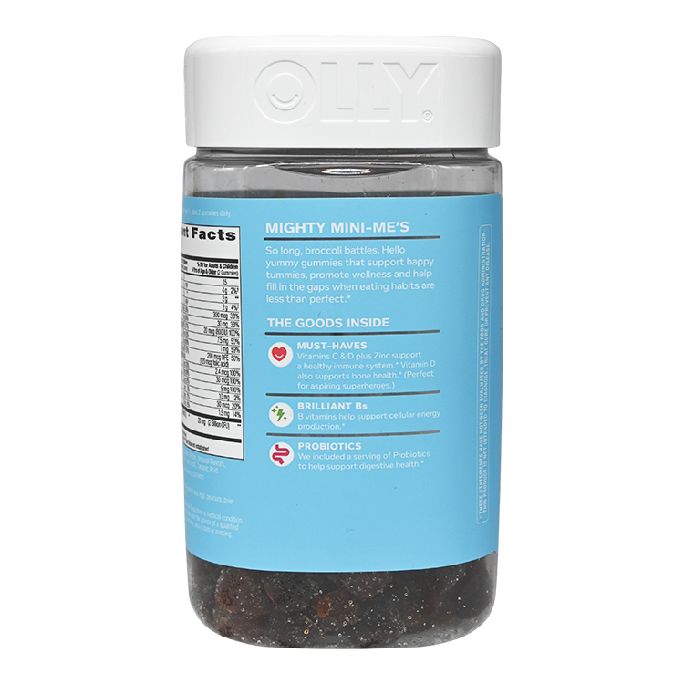 OLLY - 兒童複合維他命和益生菌軟糖 160 粒 EXP:2026年4月1日 (平行進口) (08369)