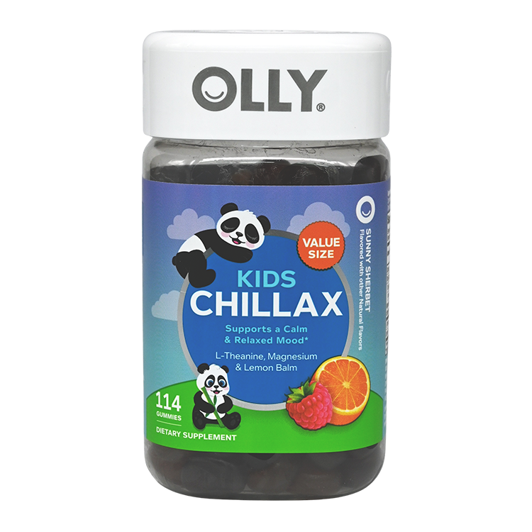 OLLY - 兒童 Chillax 舒緩軟糖 114 粒軟糖 [超值裝] EXP:2026年6月10日 (平行進口) (03442)