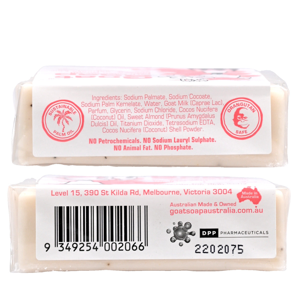 Goat Soap-澳洲純天然山羊奶手工皂 椰子油(粉色) 100g [平行進口] - , [彩虹生活百貨], [香港生活百貨], [網上購物], [生活用品], [家居商品], [生活百貨], [網購平台],  [彩虹百貨送貨優惠], [Rainbowbaby], [Hong Kong Lifestyle Products], [Online Shopping], [Home Goods], [Household Items], [Lifestyle Goods],  [E-commerce Platform]