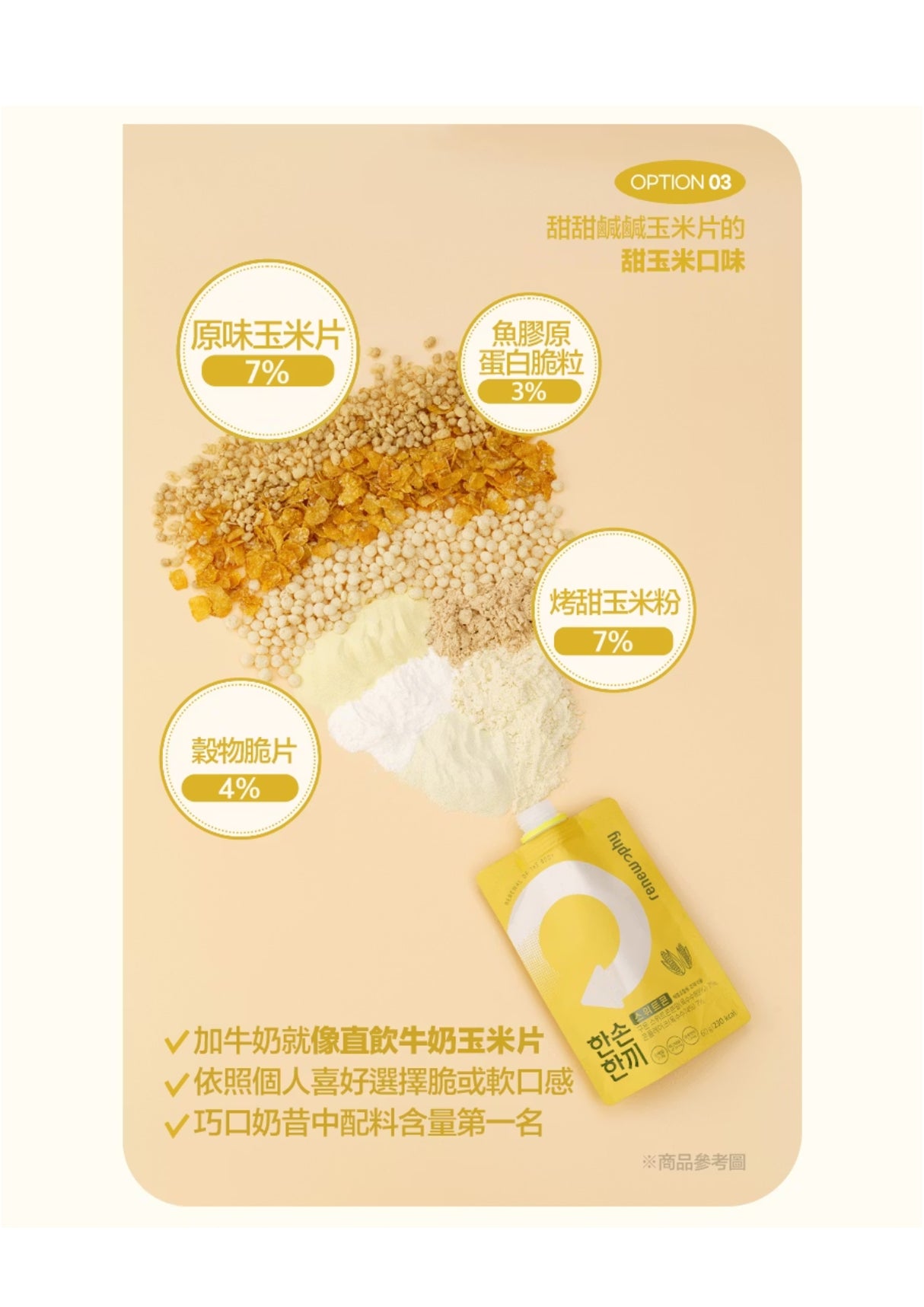 Renewphy -韓國人氣爆紅-高蛋白瘦身代餐[雜錦口味] 60g x 8包 (朱古力x2,抹茶x2,粟米x2,番薯拿鐵x2) (香港行貨) EXP:2026年6月5日