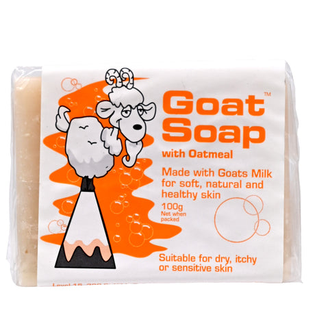 Goat Soap-澳洲純天然山羊奶手工皂(燕麥味)100g [平行進口] - , [彩虹生活百貨], [香港生活百貨], [網上購物], [生活用品], [家居商品], [生活百貨], [網購平台],  [彩虹百貨送貨優惠], [Rainbowbaby], [Hong Kong Lifestyle Products], [Online Shopping], [Home Goods], [Household Items], [Lifestyle Goods],  [E-commerce Platform]