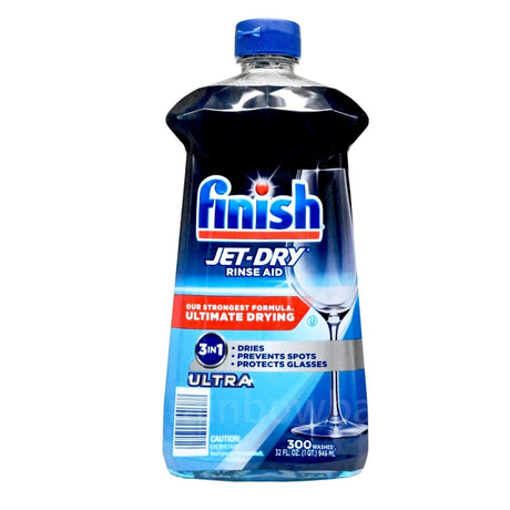Finish洗碗機專用 Jet-Dry Rinse Aid 3 IN1 去水漬光亮洗碗液 946毫升(90388) (平行進口) - , [彩虹生活百貨], [香港生活百貨], [網上購物], [生活用品], [家居商品], [生活百貨], [網購平台],  [彩虹百貨送貨優惠], [Rainbowbaby], [Hong Kong Lifestyle Products], [Online Shopping], [Home Goods], [Household Items], [Lifestyle Goods],  [E-commerce Platform]