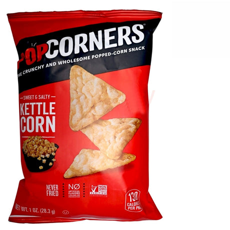POPCORNERS[紅]爆米花零食 甜鹹玉米味 28.3g [130 Calories]BBF:2025年3月25日(02075)(平行進口) - , [彩虹生活百貨], [香港生活百貨], [網上購物], [生活用品], [家居商品], [生活百貨], [網購平台],  [彩虹百貨送貨優惠], [Rainbowbaby], [Hong Kong Lifestyle Products], [Online Shopping], [Home Goods], [Household Items], [Lifestyle Goods],  [E-commerce Platform]