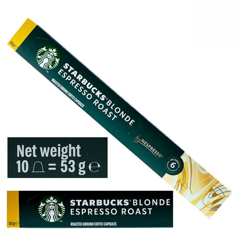 星巴克Starbucks 黃金特濃烘焙咖啡 Nespresso 咖啡粉囊5.3gx10粒裝(84478)(平行進口) - , [彩虹生活百貨], [香港生活百貨], [網上購物], [生活用品], [家居商品], [生活百貨], [網購平台],  [彩虹百貨送貨優惠], [Rainbowbaby], [Hong Kong Lifestyle Products], [Online Shopping], [Home Goods], [Household Items], [Lifestyle Goods],  [E-commerce Platform]