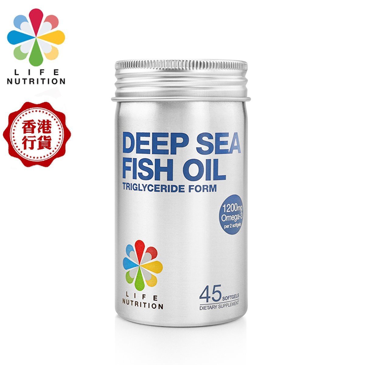 LIFE NUTRITION 樂怡善-深海魚油 (45粒)[718150]