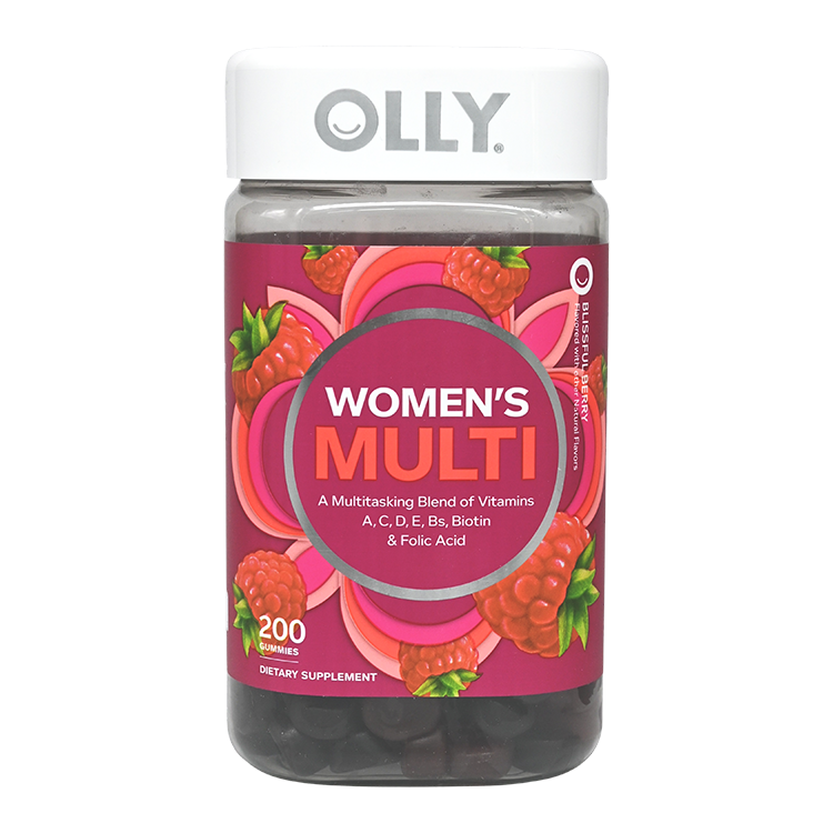 OLLY - 女性健康與免疫支持複合維他命軟糖 200 粒 EXP:2026年9月1日(平行進口) (08352)