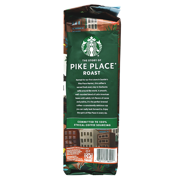 星巴克 – Starbucks Pike Place Roast [中度烘焙研磨咖啡] 907g BBF:2026年2月1日 (平行進口) (84016)