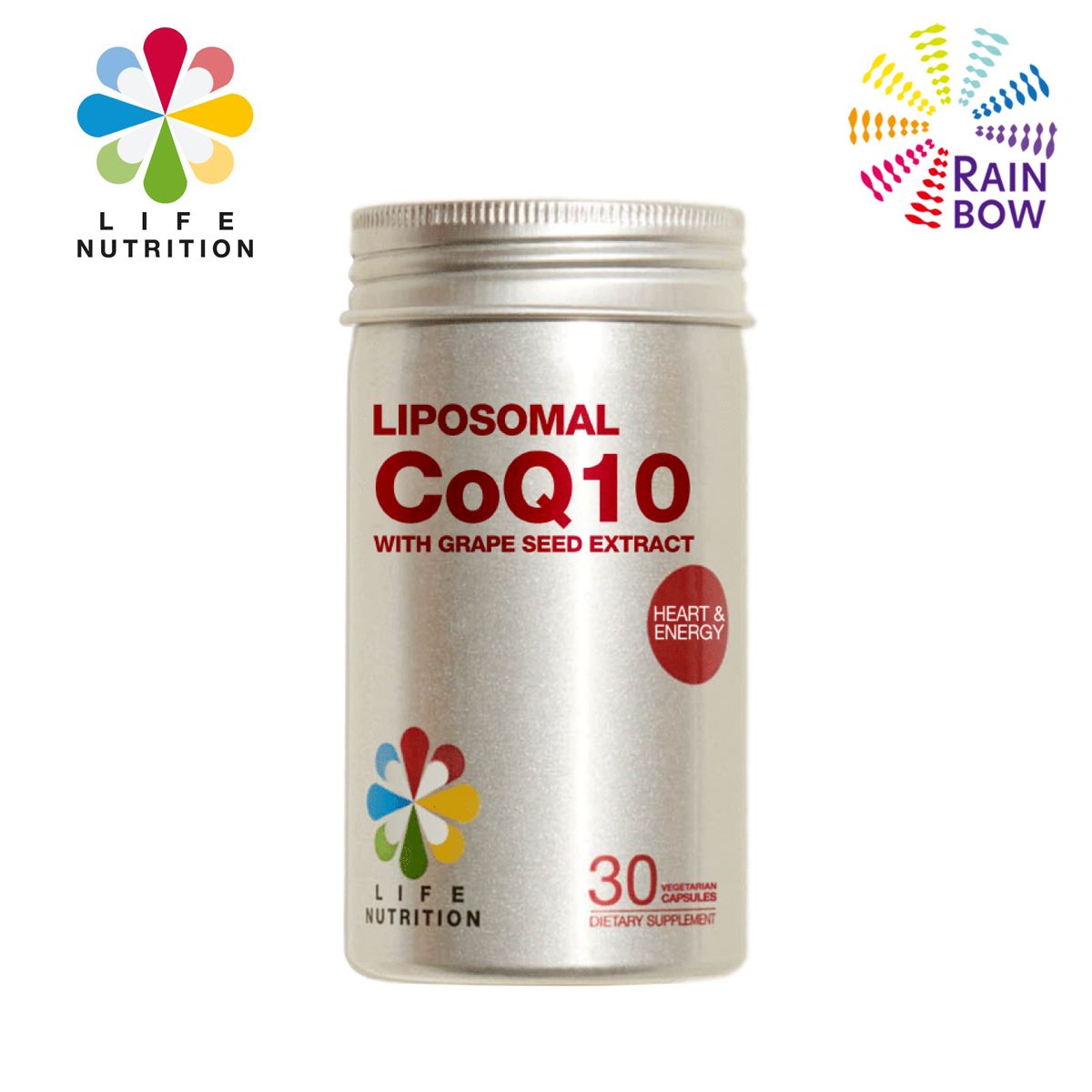 LIFE NUTRITION 樂怡善 -脂質體強心 Q10 30粒 BBF:28年5月1日(71861)[香港行貨]